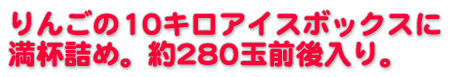 10キロ約280玉