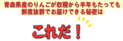 秘密はＣＡ貯蔵