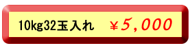１０キロ３２玉入れ５，０００円